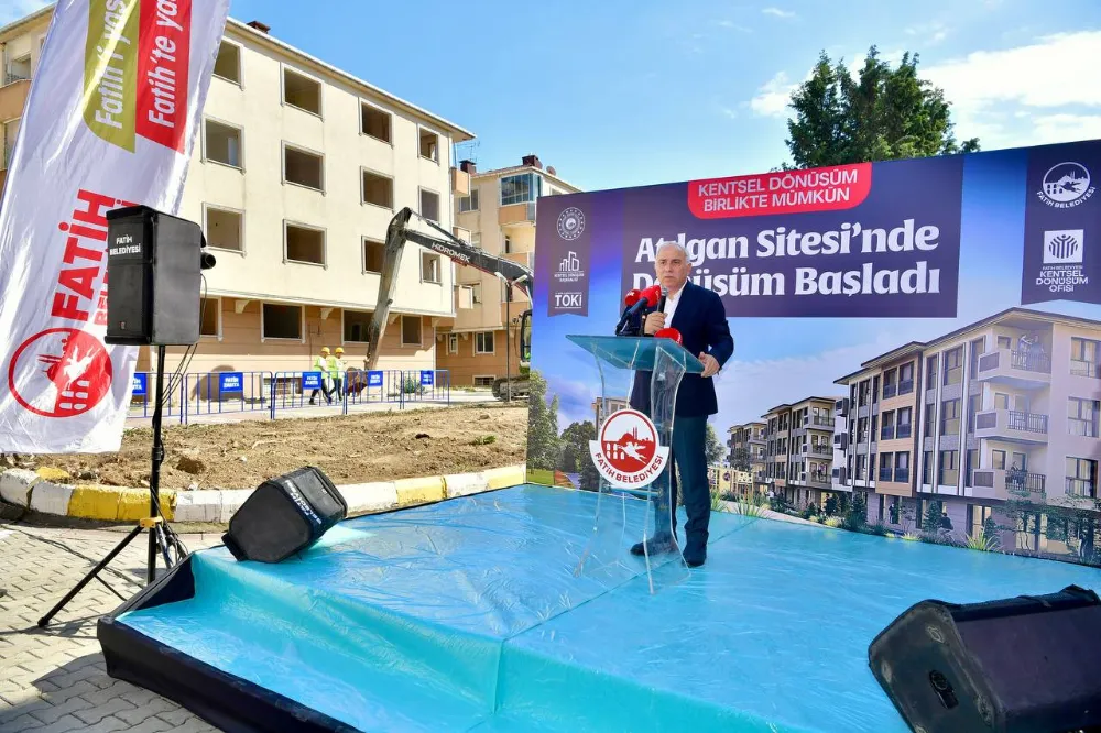 Fatihte Başkan Turan Kentsel Dönüşümü Başlattı